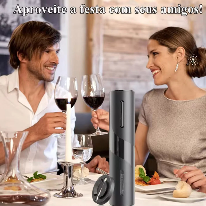 Abridor de Vinho Elétrico