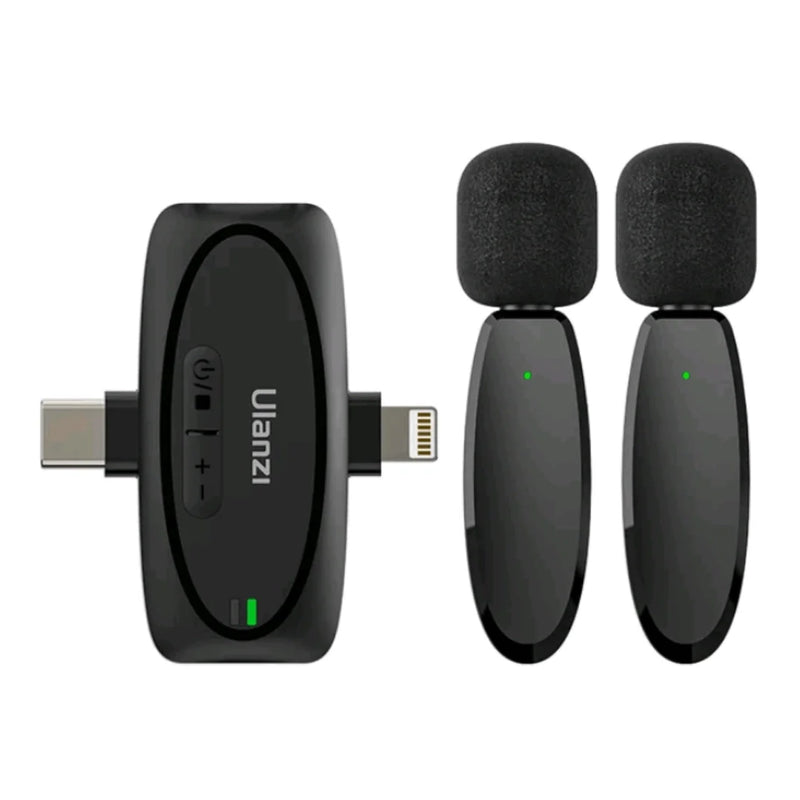 Microfone de Lapela Sem Fio Ulanzi J12 Profissional