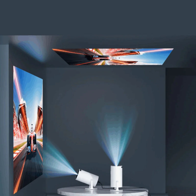 Projetor Portátil Smart 4K Full HD Wi-Fi Cinema
