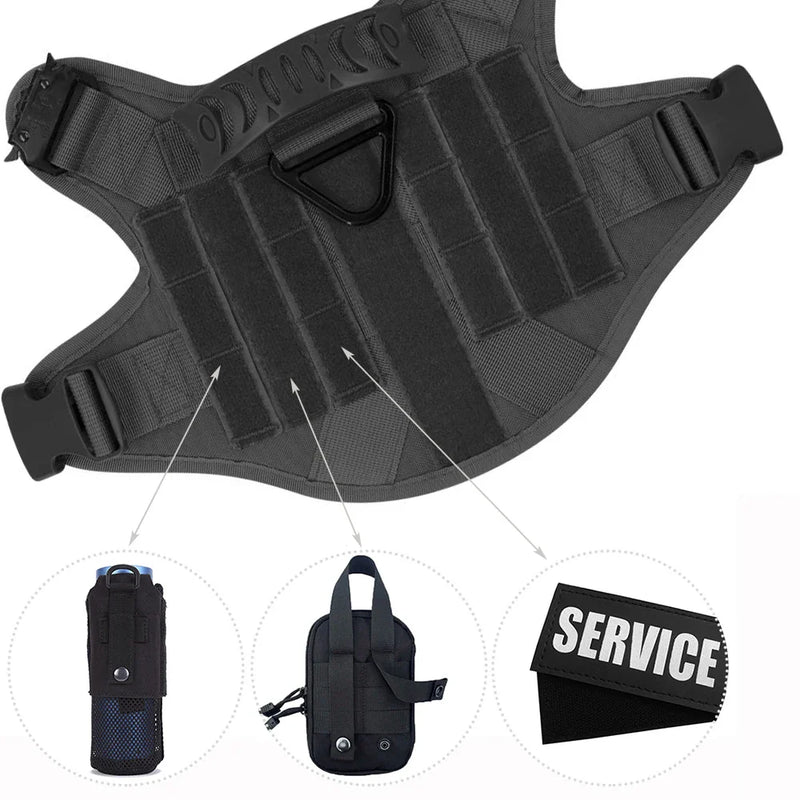 Peitoral para Cachorro Militar- Resistente
