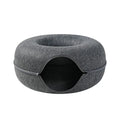 Cama e Brinquedo Túnel Interativo para Gatos