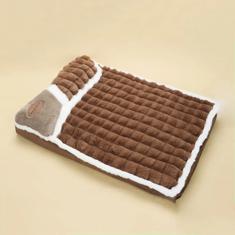 Caminha de Luxo para Cachorros e Gatos - Conforto e Estilo para Seu Pet