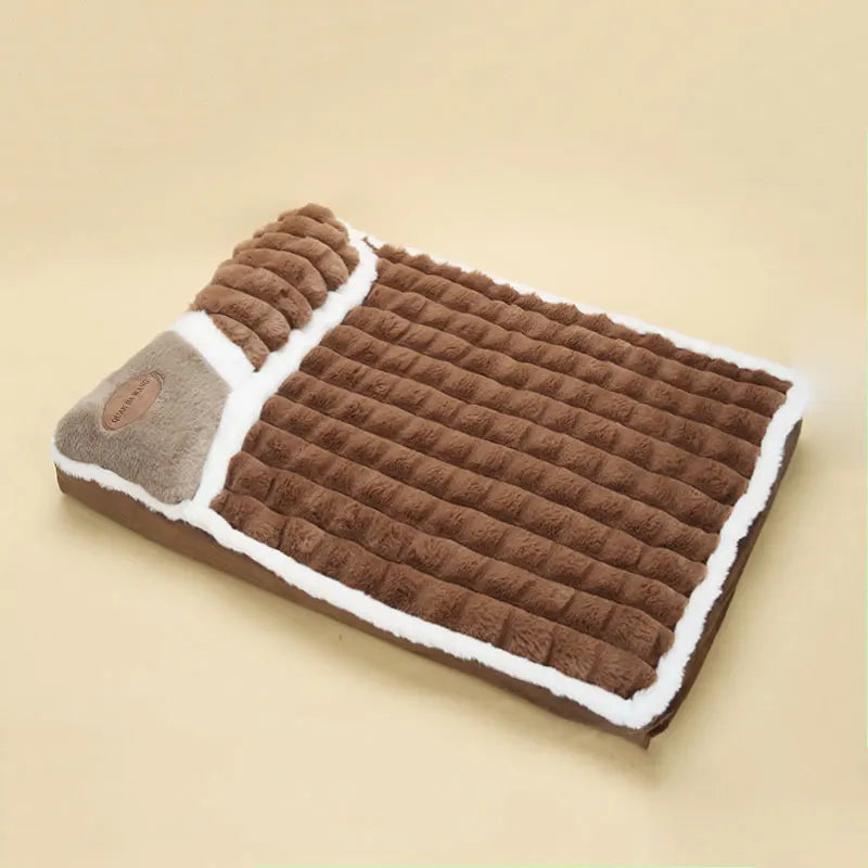 Caminha de Luxo para Cachorros e Gatos - Conforto e Estilo para Seu Pet