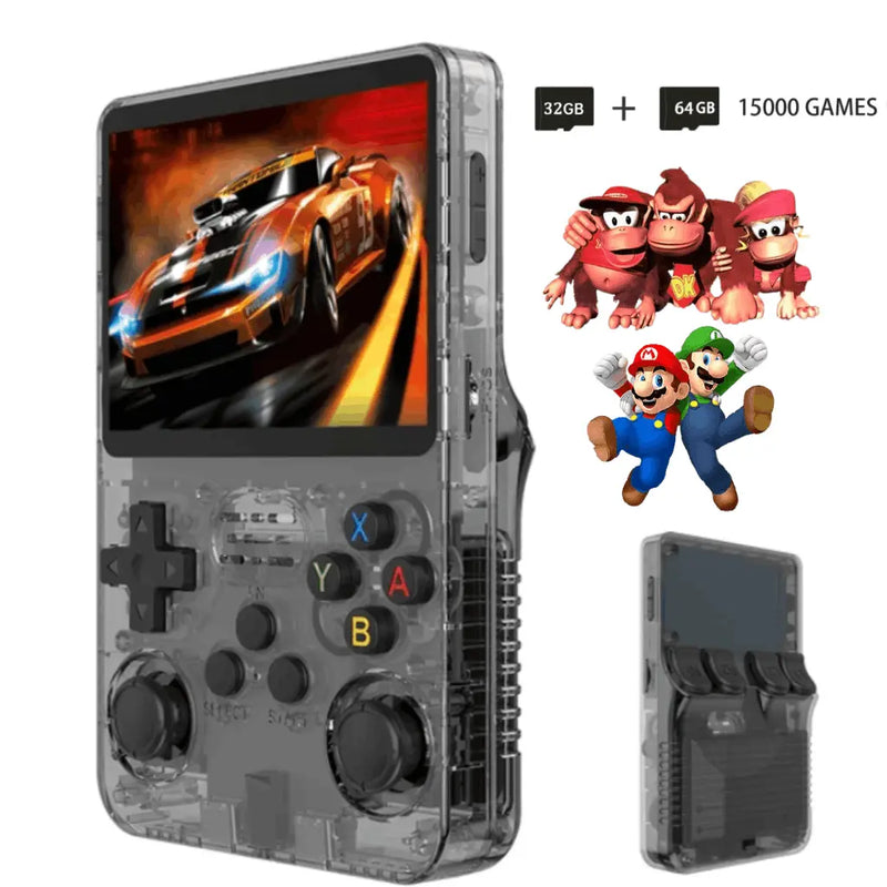 Game Portátil Retro R36S Plus 15 Mil Jogos