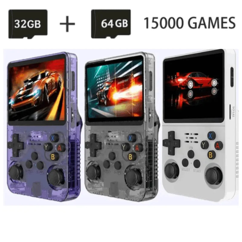 Game Portátil Retro R36S Plus 15 Mil Jogos