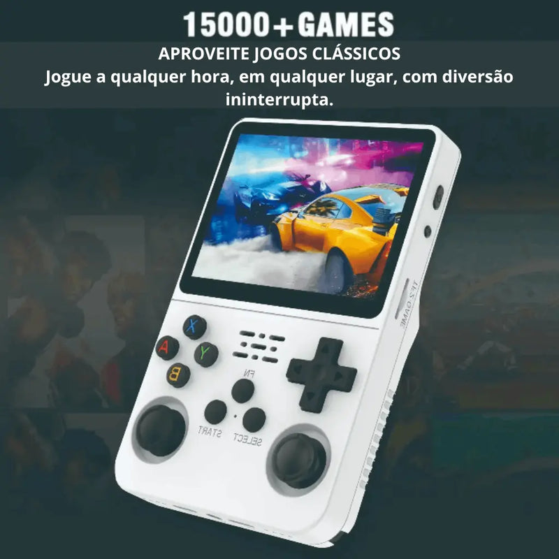 Game Portátil Retro R36S Plus 15 Mil Jogos